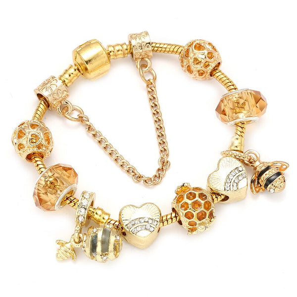 Gold-Plated DIY Ladies Bracelet Jewelry