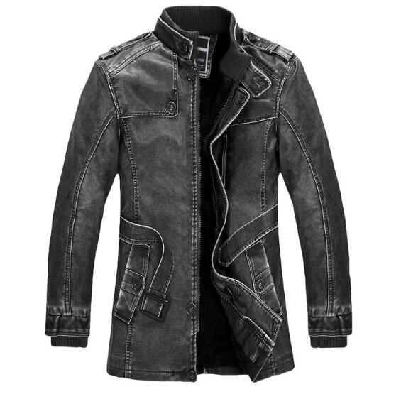 Duolino Classic Leather Jacket