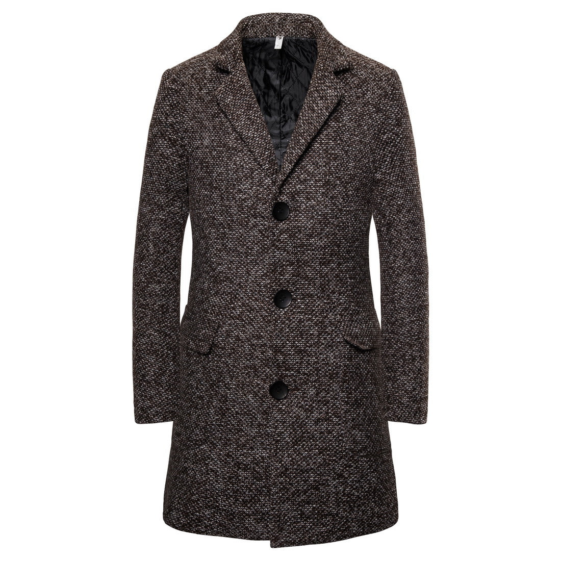 men's woolen trench coat