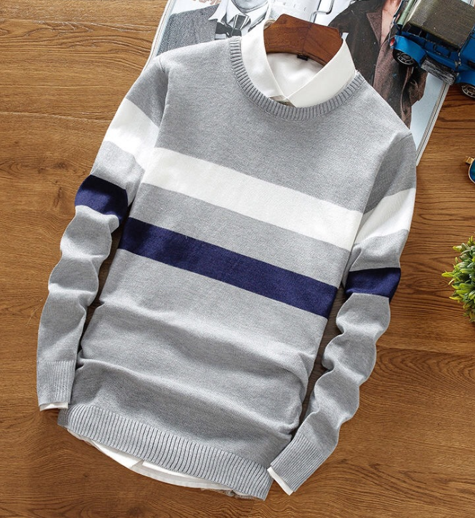 Round Neck Pullover Sweater