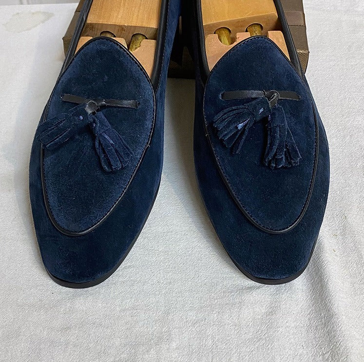 Monte-Carlo Yacht Suede Tassel Loafers