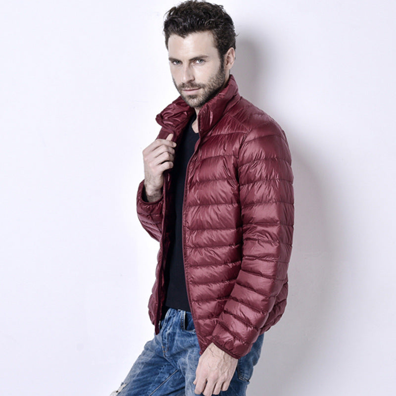 Casual down jacket for men