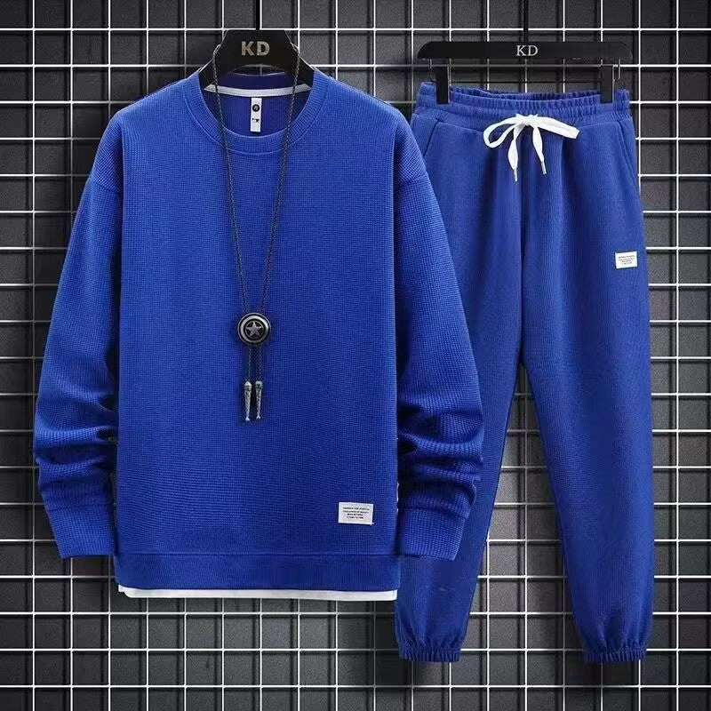 Men's Autumn New Leisure Sports Long Sleeve sweater & Trousers set