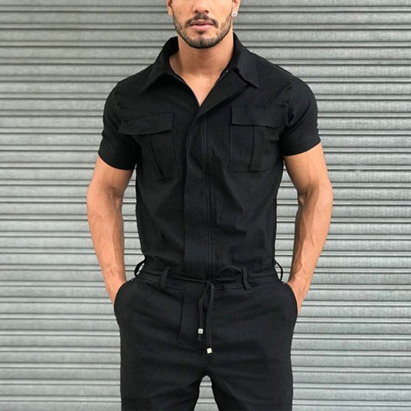 Men's casual one-piece suit