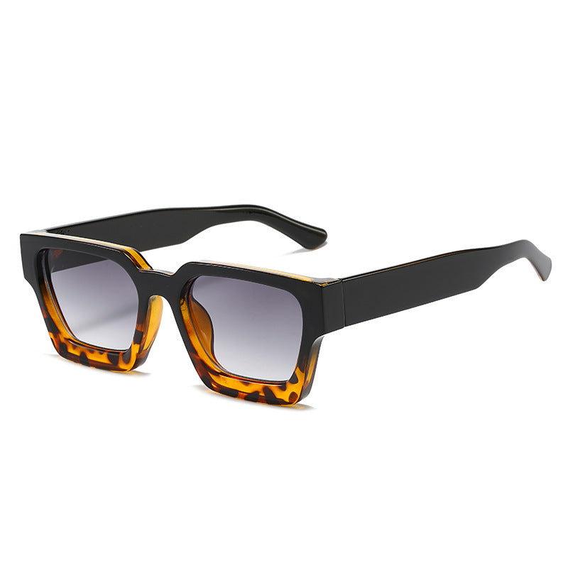 Square Personality Large Frame Sunglasses