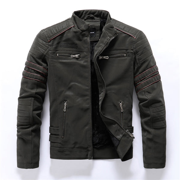 Men Pu Leather Jackets