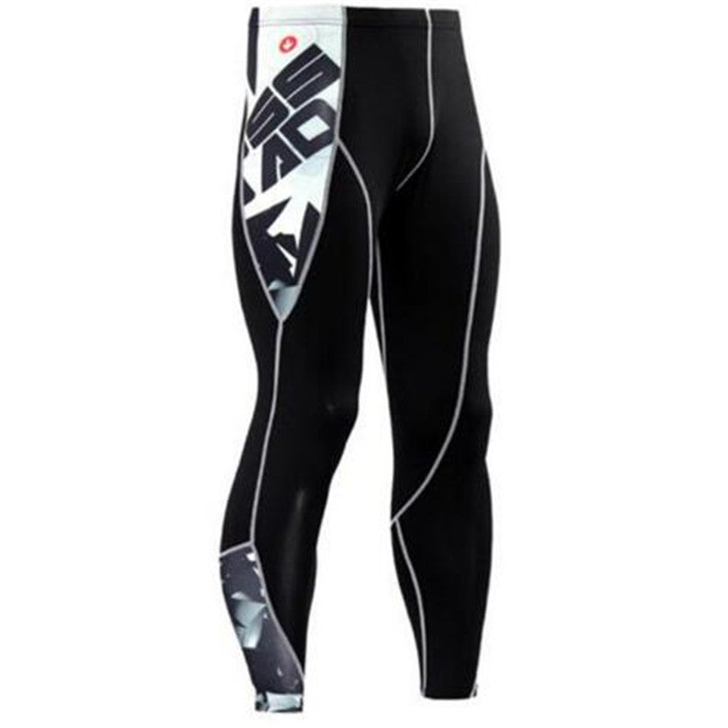 Tight-fitting Men's Stretch, Breathable And Quick-drying Football Basketball Leggings