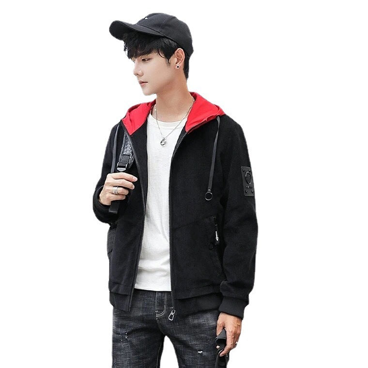 Korean Style Loose All-matching Corduroy jacket