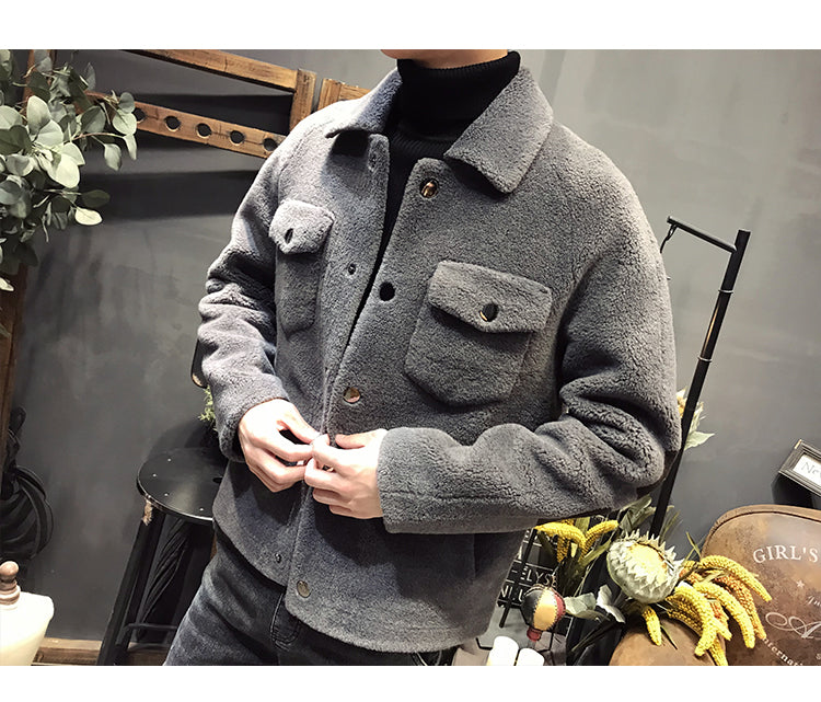 Lambskin PU Jacket