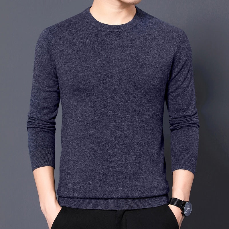 Maglione girocollo slim fit