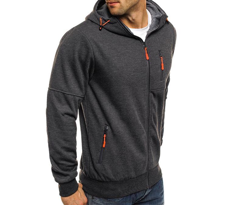 Men Hooded Cotton Jacket