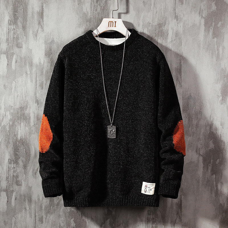 Men's Round Neck Loose Sweater