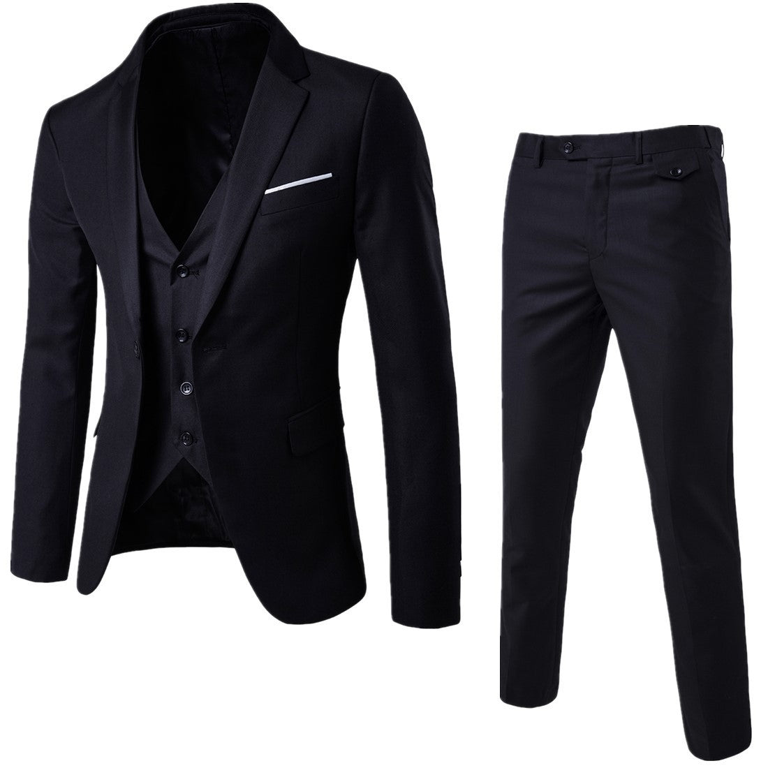 Spring Casual bridegroom wedding suit men