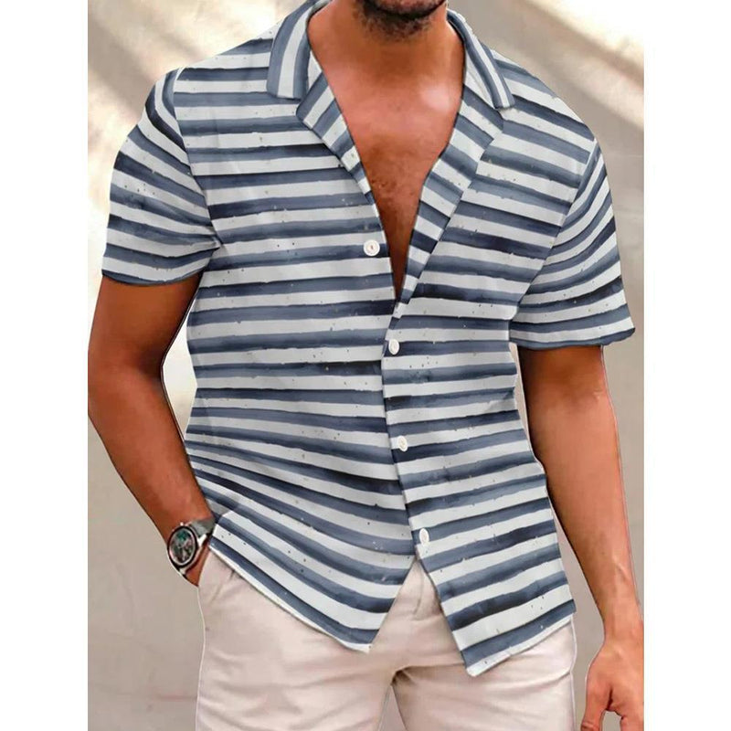 Men's Printed Stylish Beach Casual Shirt