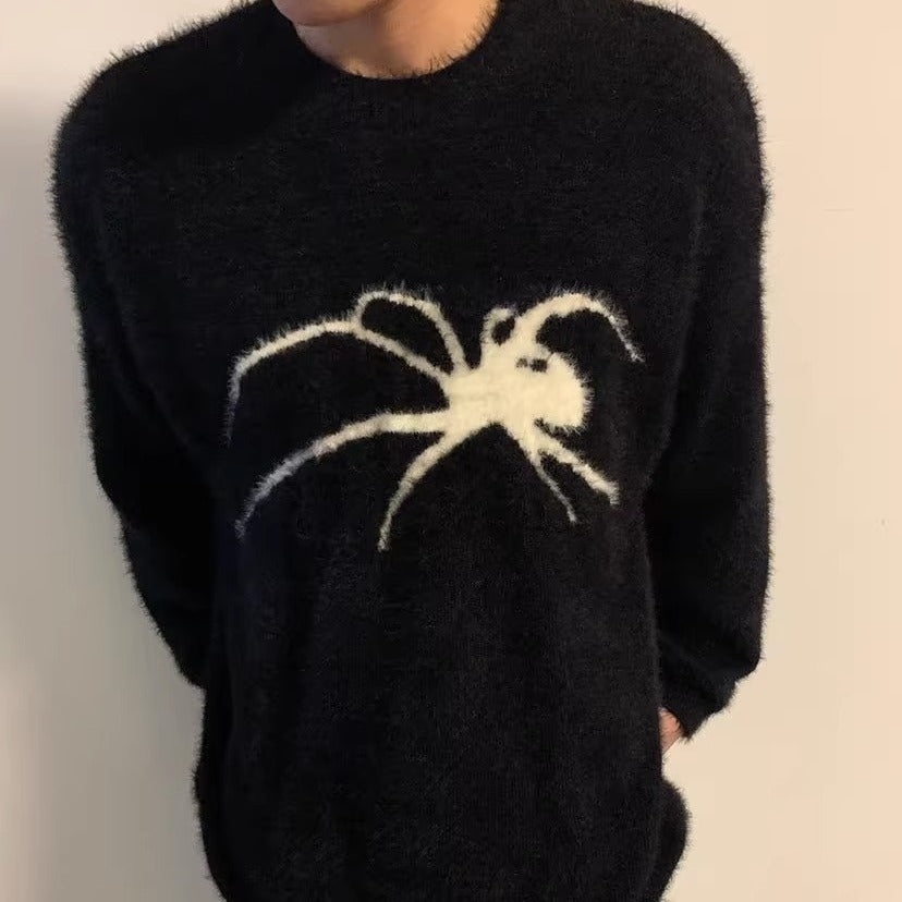 Maglione di design speciale di alta qualità e sciolto Spider