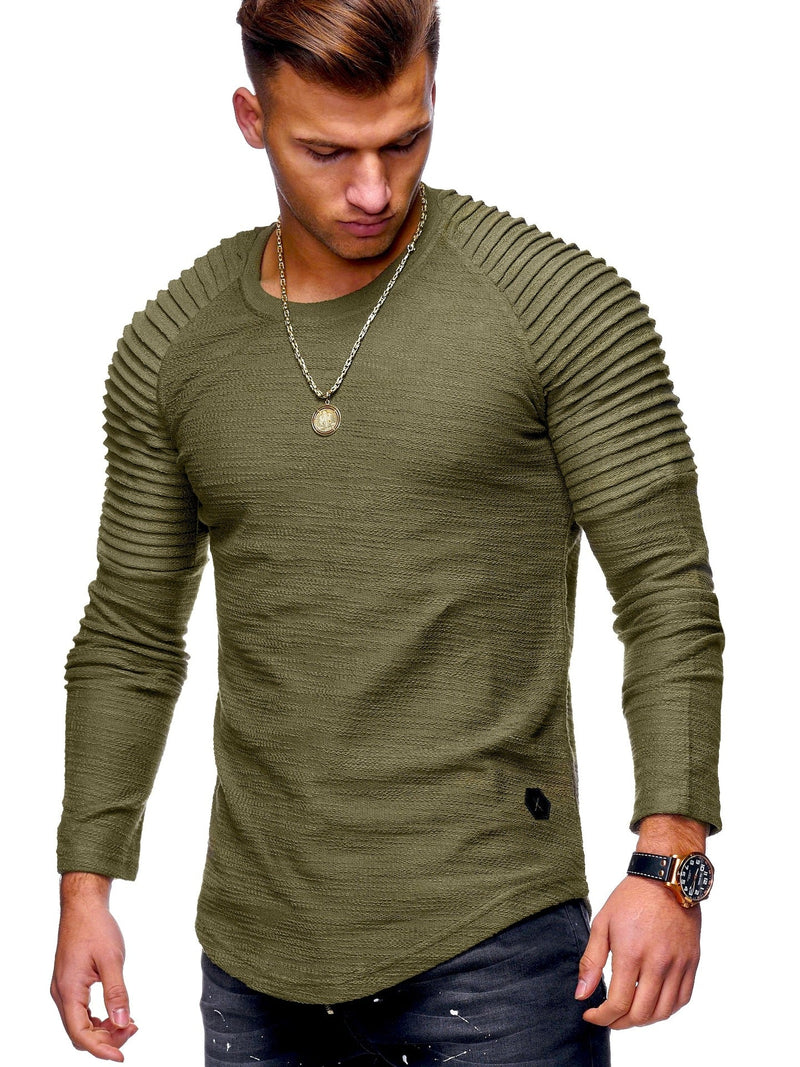 Round Neck Long Sleeve T-Shirt