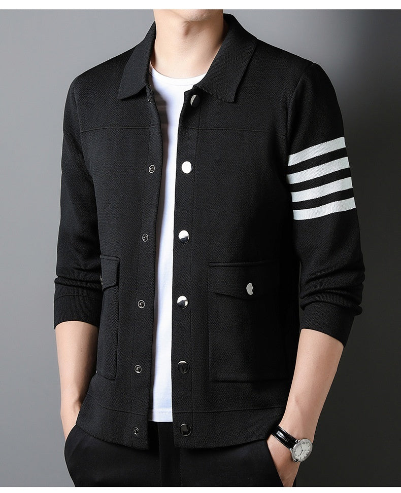 Men's Fashionable Jacket Knitwear Coat