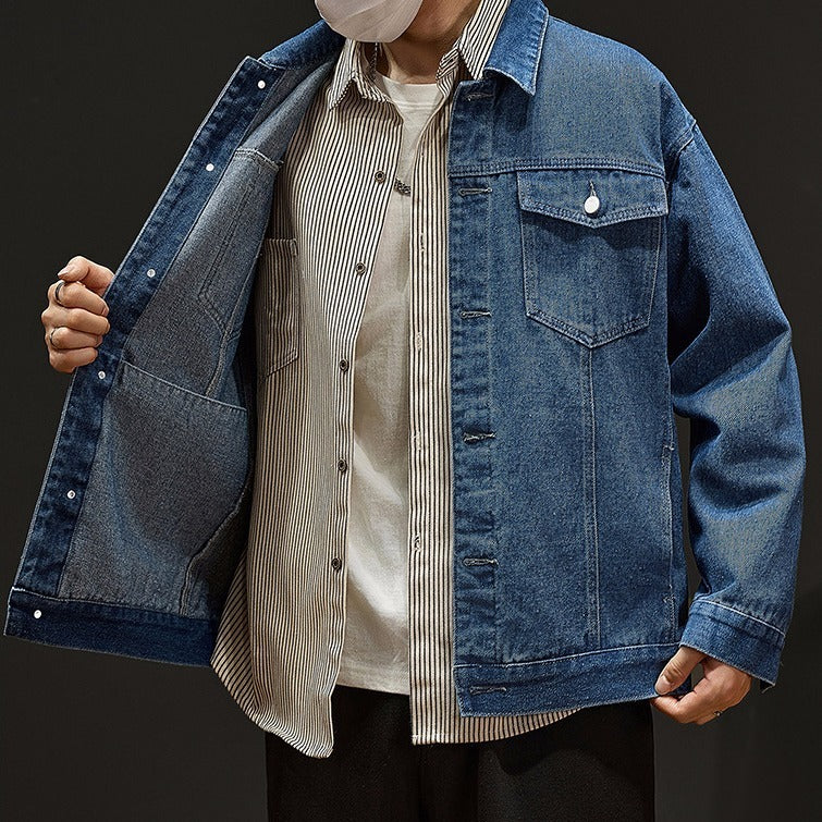 Denim Jacket Coat For Men