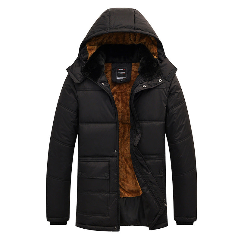 Warm cotton jacket for men