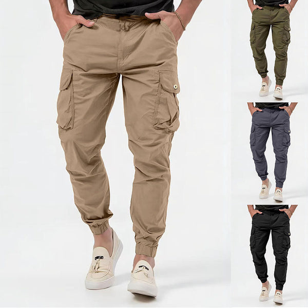 Men's Cargo Trousers With Three-dimensional Pockets pants