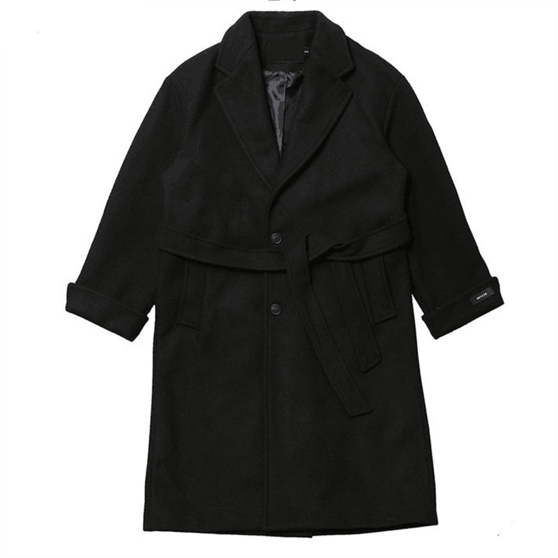 men's Mid-length trench coat