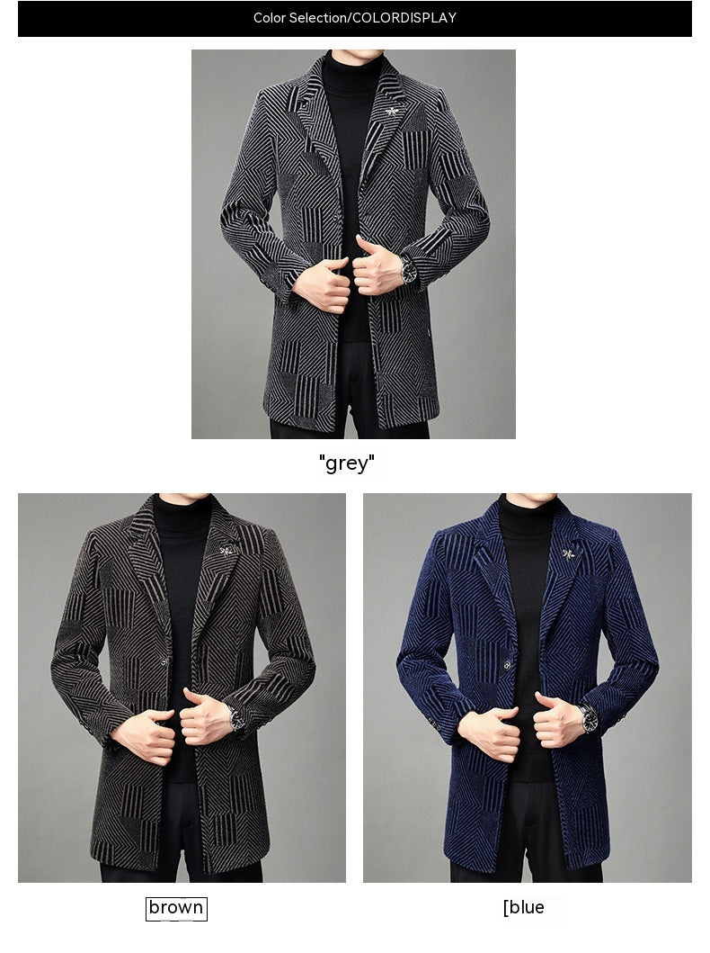 Men's Windbreaker Autumn And Winter Casual Coat