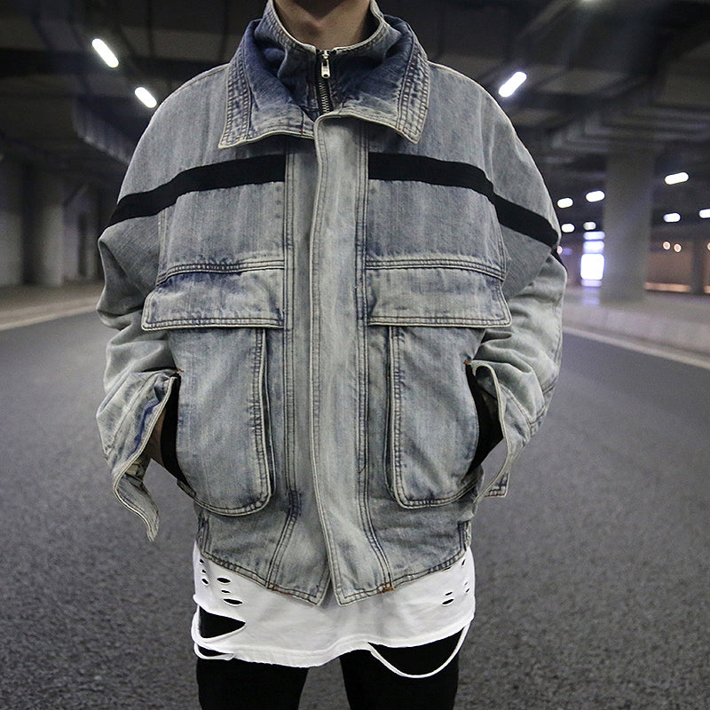 Retro Denim Jacket men