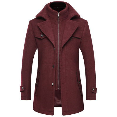 men's Woolen coat