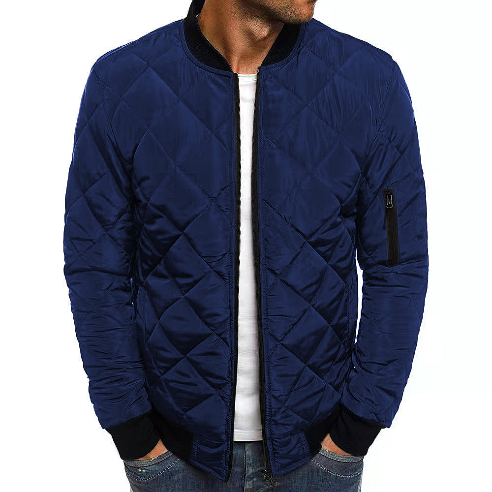 Diamond Stitched Padded Jacket