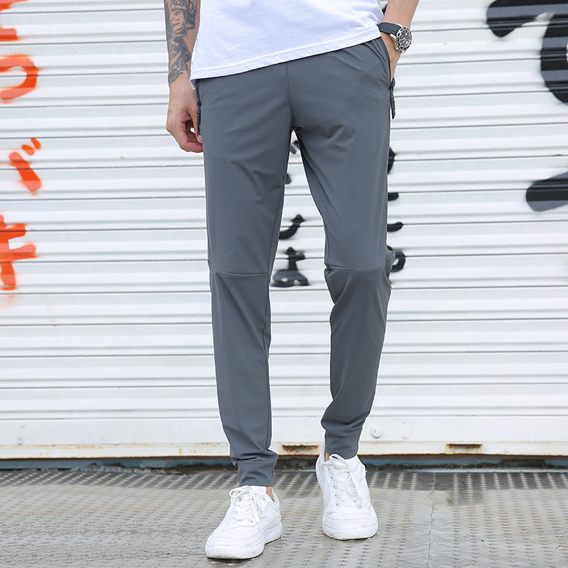 Casual Cropped Pants For Men