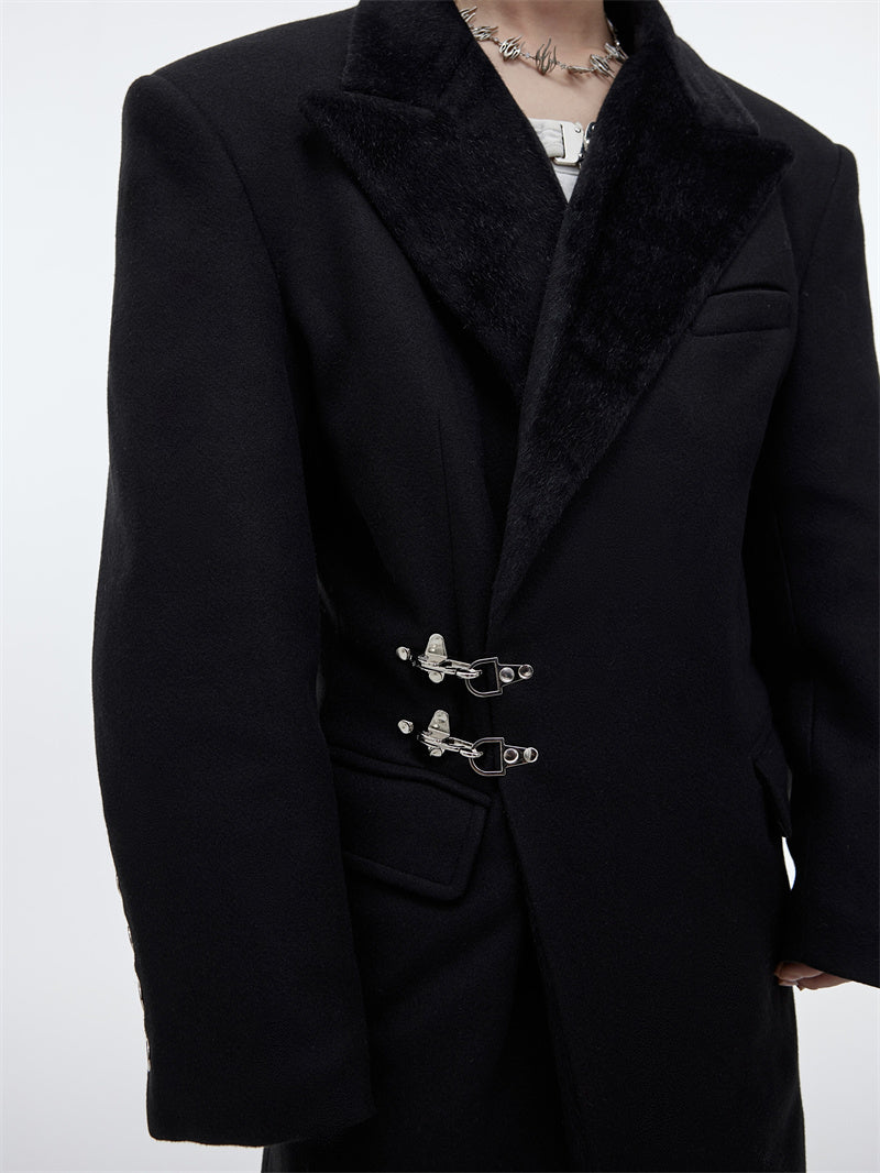 Men's Long Over The Knee Coat