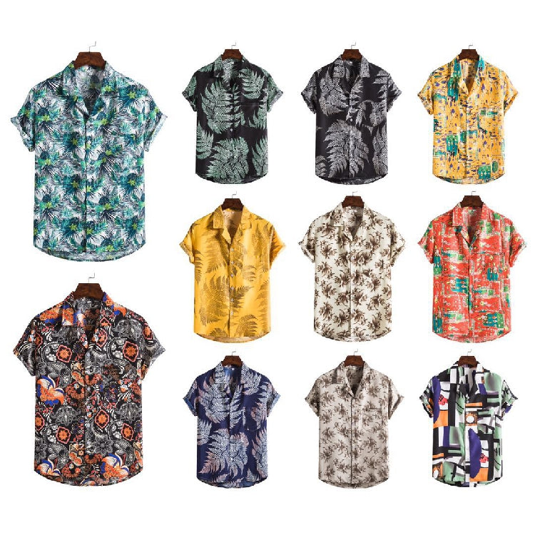 Men Printed Summer beach shirts