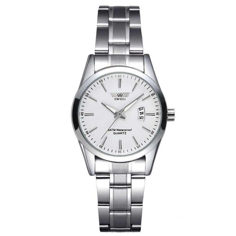 Men's steel watch