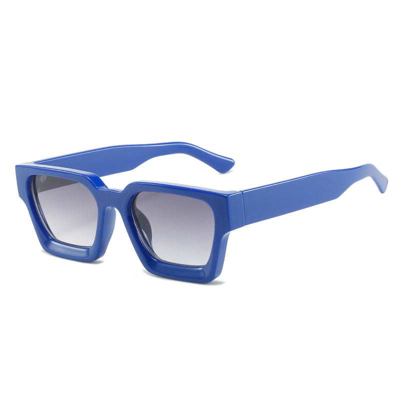 Square Personality Large Frame Sunglasses