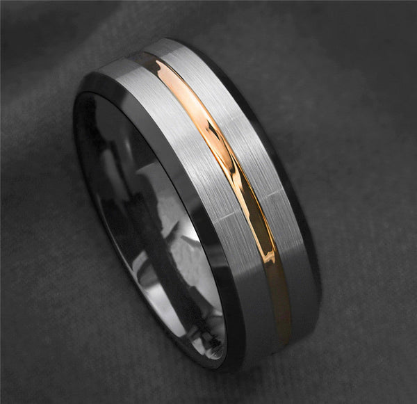 Gold Stripe Ring