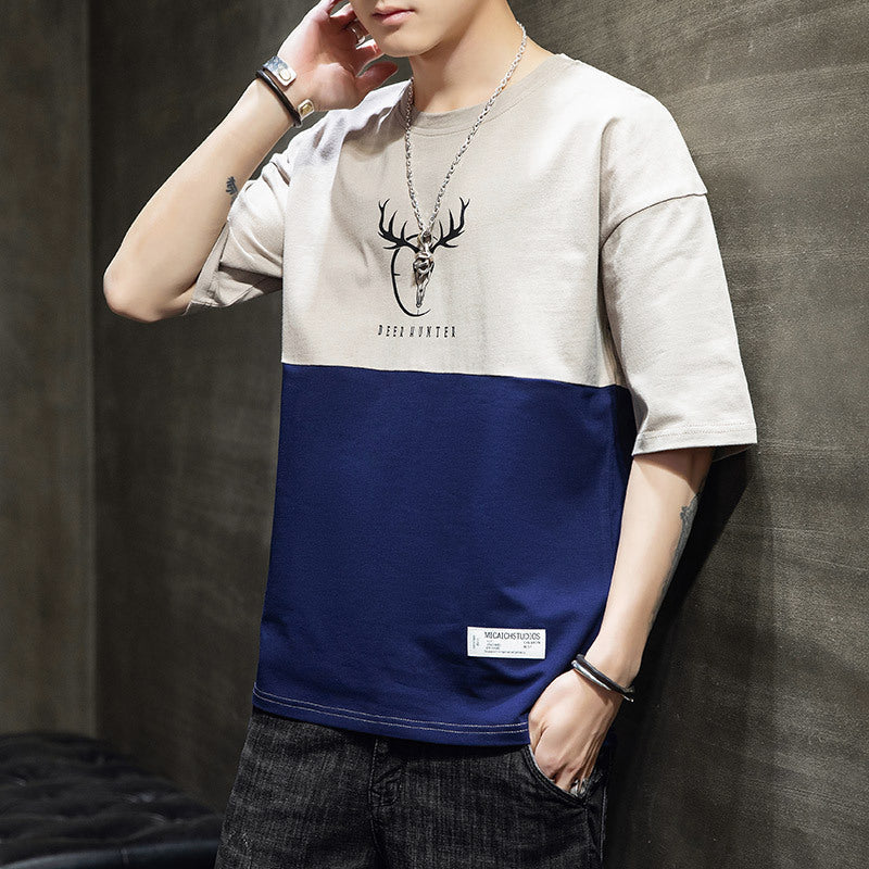 Loose Casual Half Sleeve T-shirt