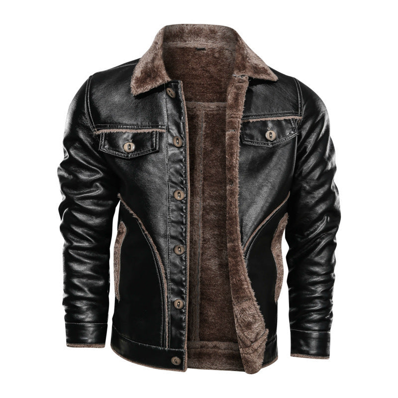 mens leather jacket