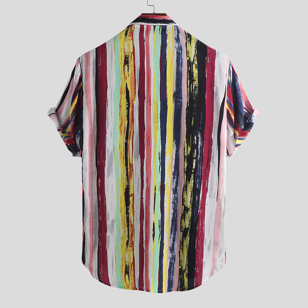 Men's Printed Short Sleeve Shirt