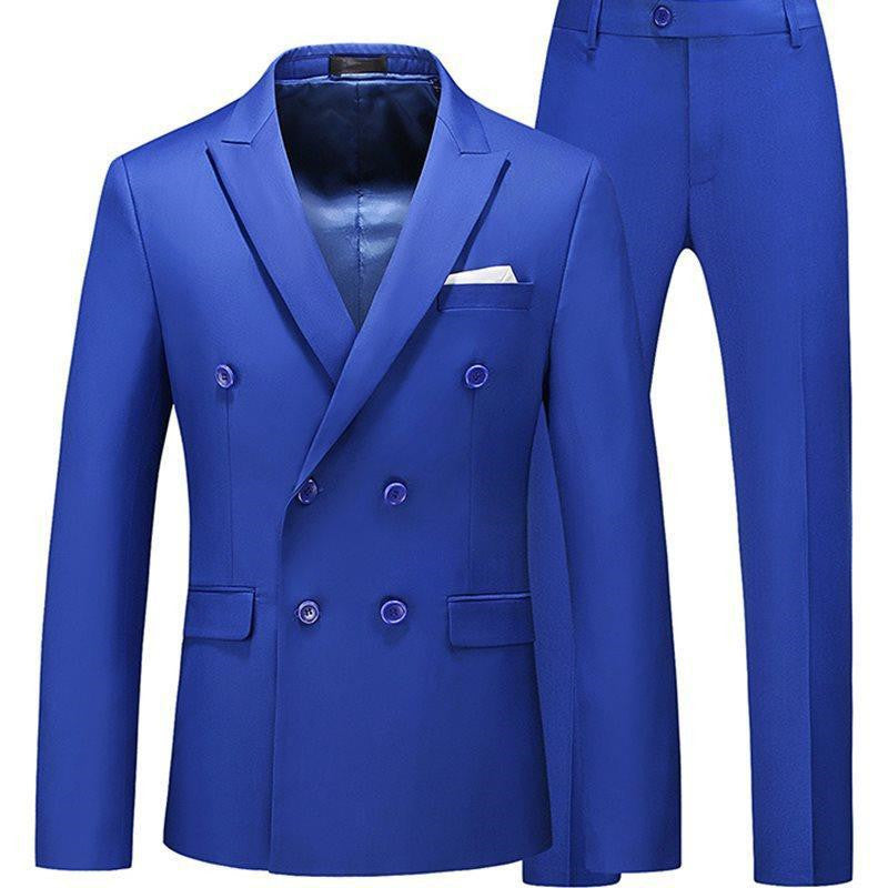 Men 2 Pieces Slim Fit Casual Tuxedo Suit men