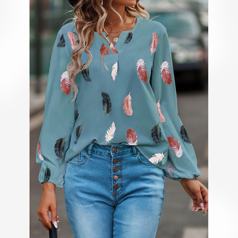 Long Lantern Sleeve top