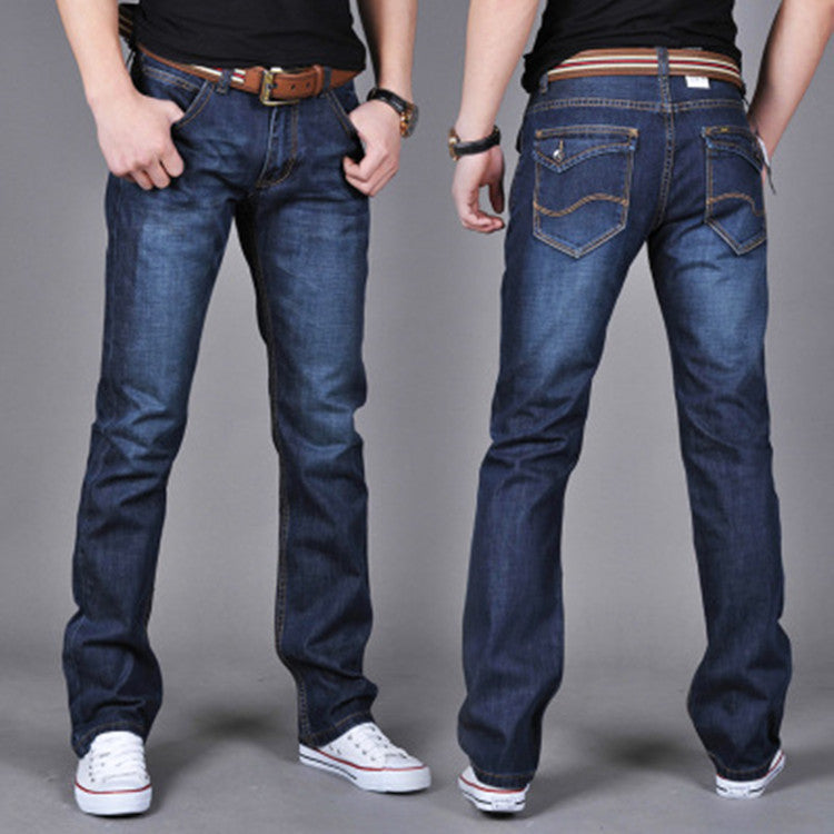 Men's Denim Long Straight-Leg jeans