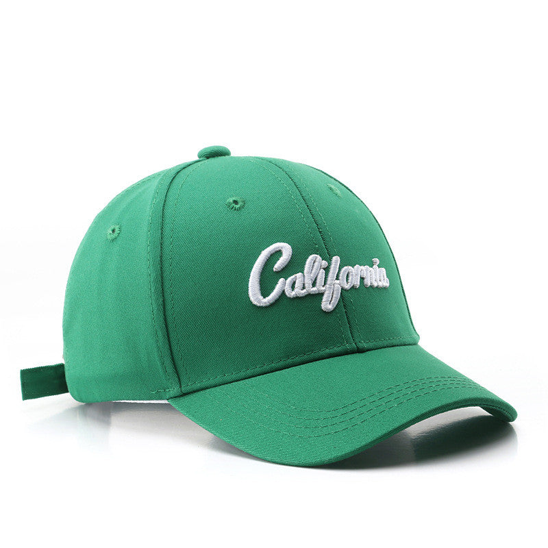 California Letter Embroidery Caps Outdoor Sports