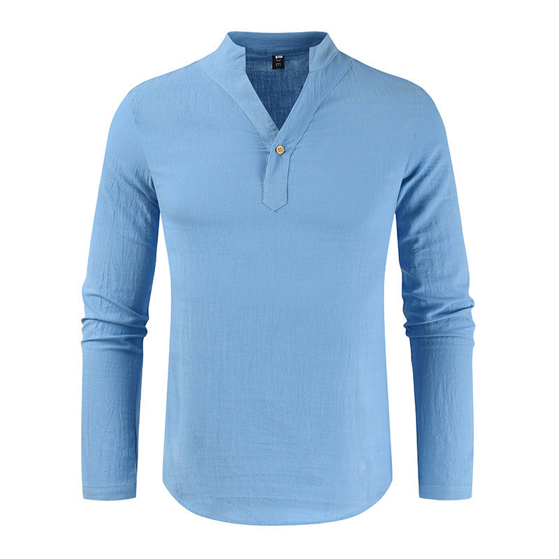 Casual European And American Loose Long-sleeved Shirt