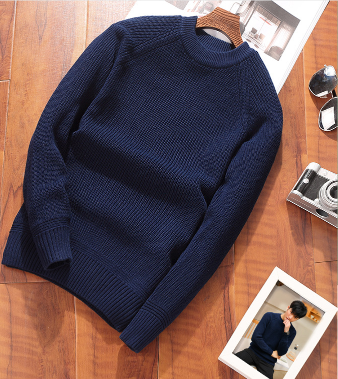 Men's crew-neck sweatshirt