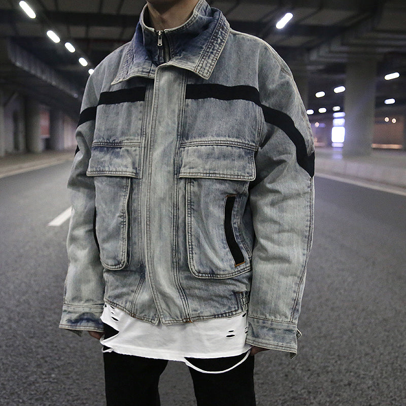 Retro Denim Jacket men