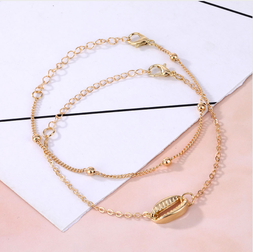 Alloy Plating Shell Bracelet