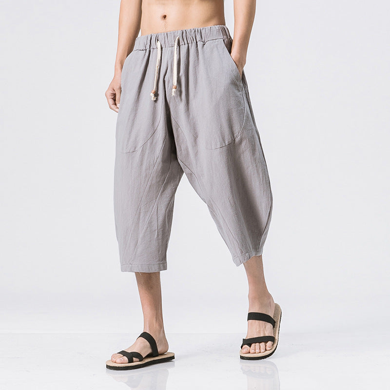 Japanese Style Harem Pants Men