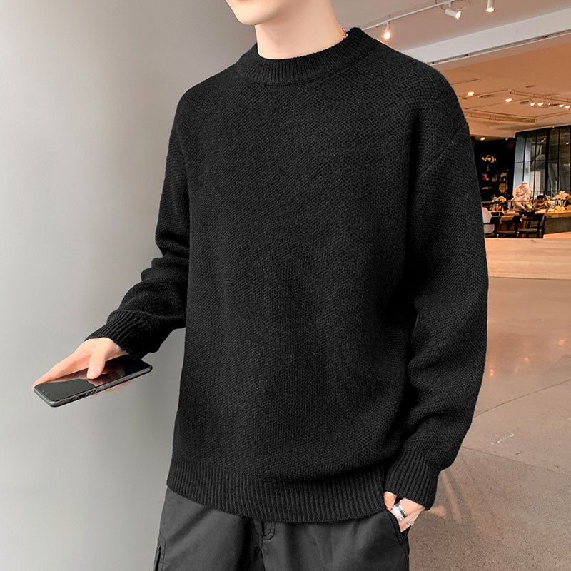 Men's Korean Style Trendy Loose Warm Sweater