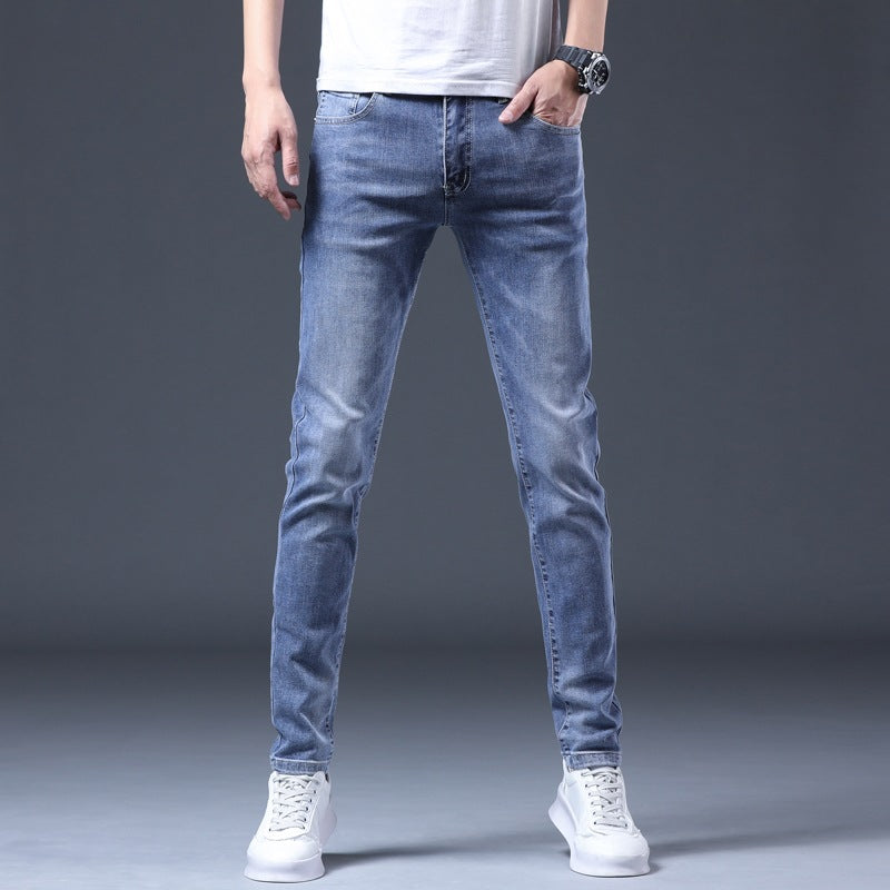 High End Blue Summer Jeans Men