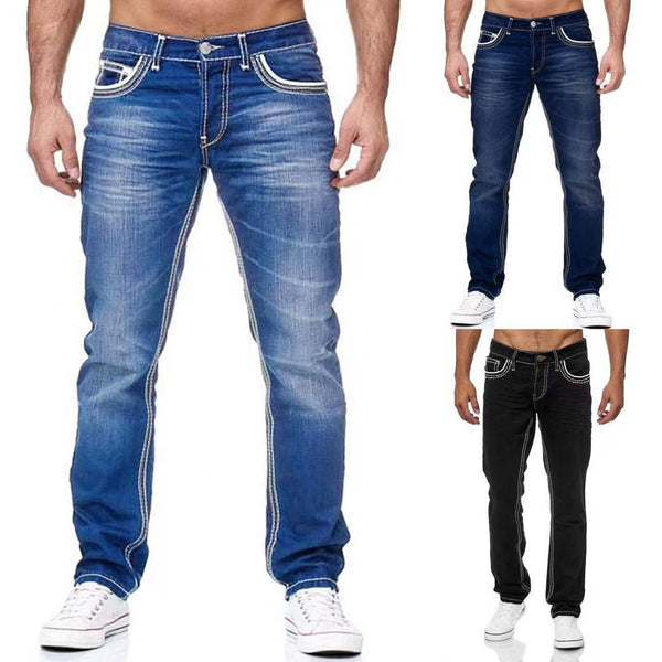Men denim Jeans With Pockets